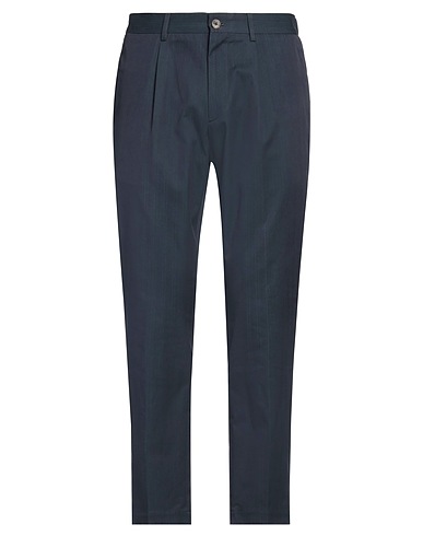 DEVORE INCIPIT Pantalone Blu navy 100% Cotone