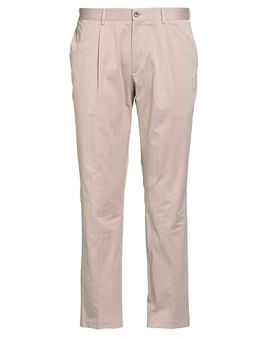 DEVORE INCIPIT Pantalone Tortora 100% Cotone