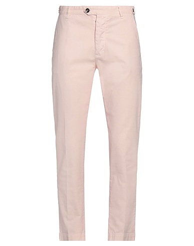 OFFICINA 36 Casual trouser Light pink 98% Cotton, 2% Elastane