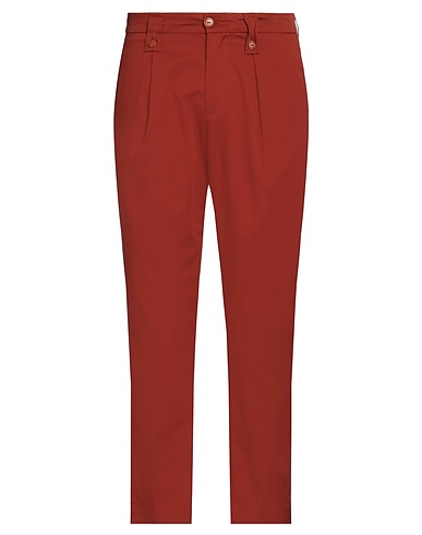 NEILL KATTER Casual trouser Rust 70% Cotton, 30% Linen