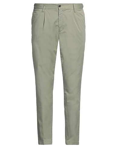DEVORE INCIPIT Pantalone Verde salvia 96% Cotone, 4% Elastan