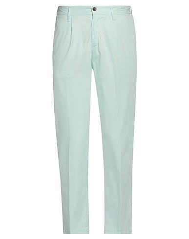 DEVORE INCIPIT Pantalone Verde chiaro 96% Cotone, 4% Elastan