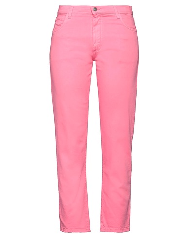 JUCCA Pantaloni jeans Rosa 99% Cotone, 1% Elastan