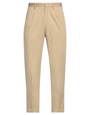 DEVORE INCIPIT Casual trouser Sand 97% Cotton, 3% Elastane
