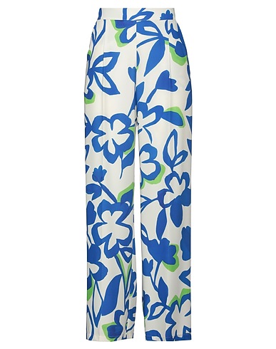 HANITA Casual trouser Ivory 96% Polyester, 4% Elastane