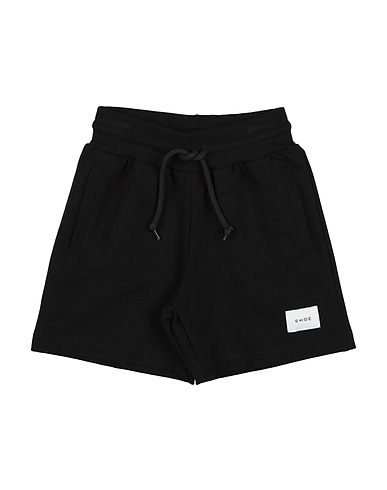 SHOE Shorts & Bermuda Black 95% Cotton, 5% Elastane