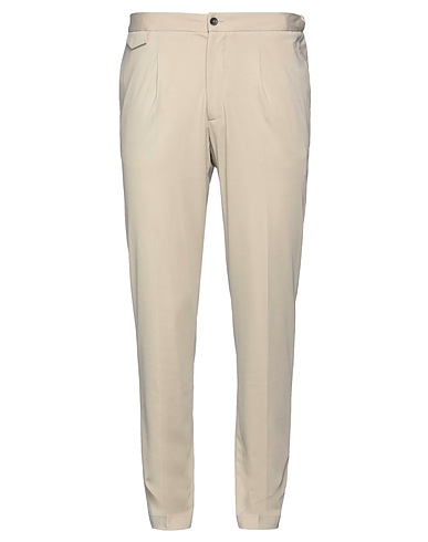DEVORE INCIPIT Casual trouser Beige 55% Viscose, 40% Polyamide, 5% Elastane