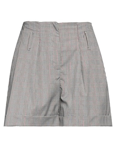LIU •JO Shorts & Bermuda Grey 80% Polyester, 18% Viscose, 2% Elastane