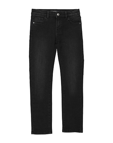 GUESS Denim trousers Black 81% Cotton, 18% Polyester, 1% Elastane