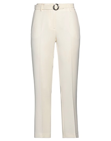 SIMONA CORSELLINI Hosen Elfenbein 94% Polyester, 6% Elastan