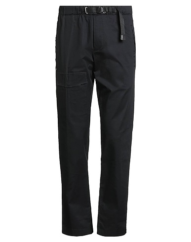 WHITE SAND Casual trouser Black 97% Cotton, 3% Elastane