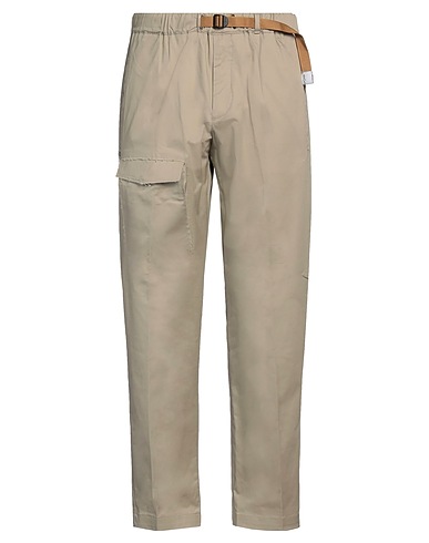 WHITE SAND Casual trouser Sand 97% Cotton, 3% Elastane