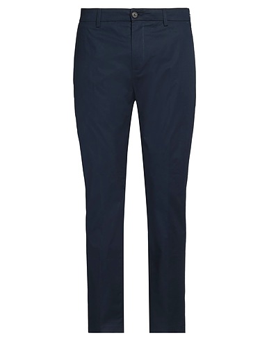 DEPARTMENT 5 Casual trouser Navy blue 97% Cotton, 3% Elastane