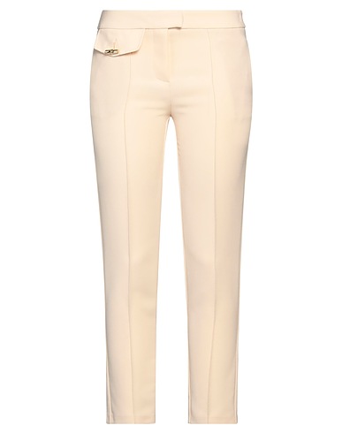 SIMONA CORSELLINI Pantalone Beige 94% Poliestere, 6% Elastan