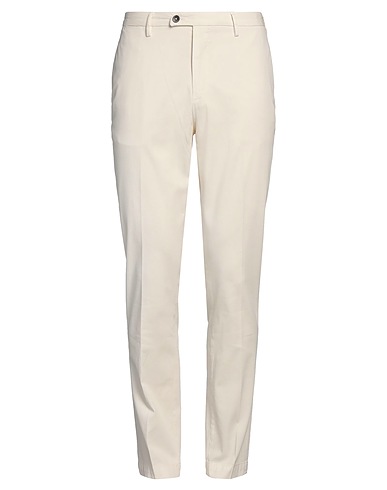 DEVORE INCIPIT Casual trouser 93% Cotton, 6% Silk, 1% Elastane