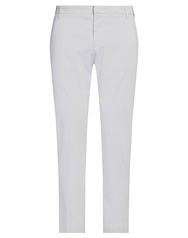 ENTRE AMIS Pantalone Grigio chiaro 69% Cotone, 27% Poliestere, 4% Elastan