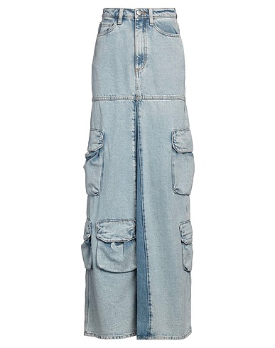 ICON DENIM Denim skirt 100% Cotton
