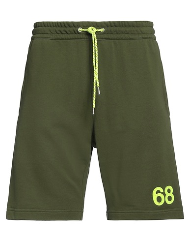 SUN 68 Shorts & Bermuda Green 80% Cotton, 20% Polyester