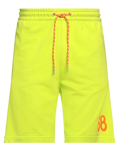 SUN 68 Shorts & Bermuda Lime green 80% Cotton, 20% Polyester
