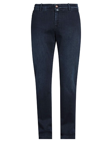 JACOB COHЁN Denim trousers Blue 81% Cotton, 11% Lyocell, 6% Elastomultiester, 2% Elastane
