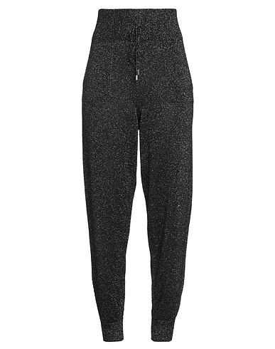 LIU •JO Pantalone Nero 80% Viscosa, 20% Poliestere metallizzato
