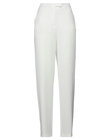 JIJIL Pantalone Bianco 95% Poliestere, 5% Elastan