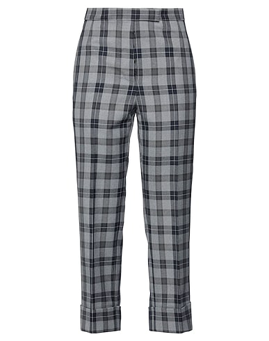 THOM BROWNE Casual trouser Grey 50% Wool, 50% Polyester