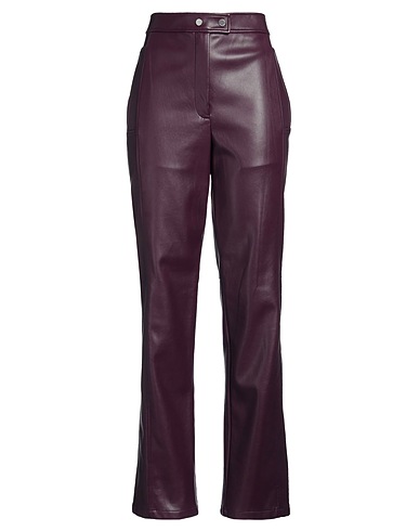 SIMKHAI BOTTOMWEAR Dark purple 100% Polyester