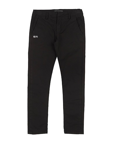 DANIELE ALESSANDRINI Casual pants Black 98% Cotton, 2% Elastane