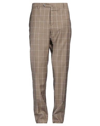 PT Torino Casual trouser Light brown 100% Virgin Wool