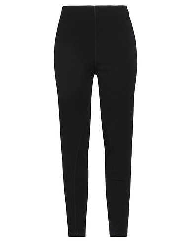 ERMANNO SCERVINO Leggings Black 69% Viscose, 25% Polyamide, 6% Elastane