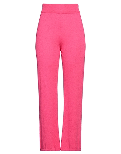 DANIELE FIESOLI Casual trouser Fuchsia 74% Organic cotton, 26% Polyamide