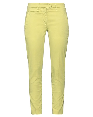 DONDUP Casual trouser Sage green 97% Cotton, 3% Elastane