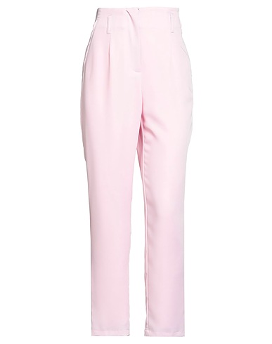 MOTIVI Casual pants Light pink 95% Polyester, 5% Elastane