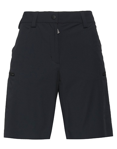 MONCLER GRENOBLE Shorts & Bermuda Black 84% Polyamide, 16% Elastane