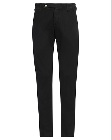 ENTRE AMIS Pantalone Nero 97% Cotone, 3% Elastan
