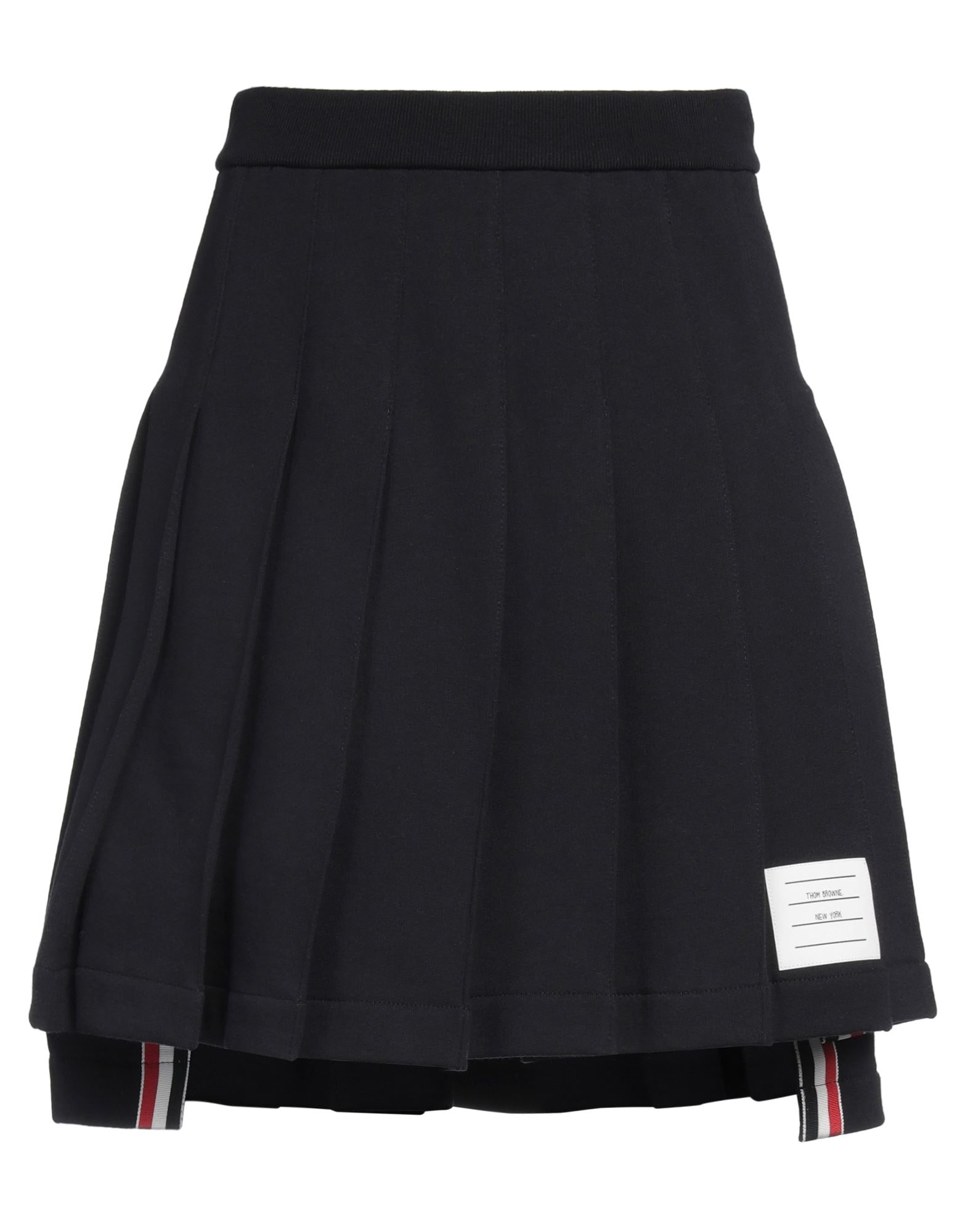 ミニスカート THOM BROWNE Midnight blue wool skirt (FGC402N00473 415) Thom Browne Midnight Blue Wool Skirt – LOZURI®