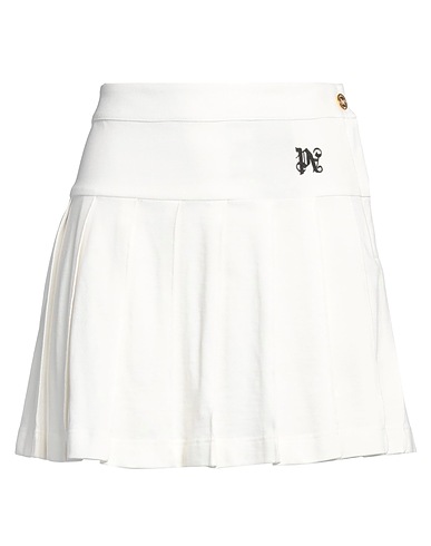 PALM ANGELS Minigonna Off white 100% Cotone, Poliestere