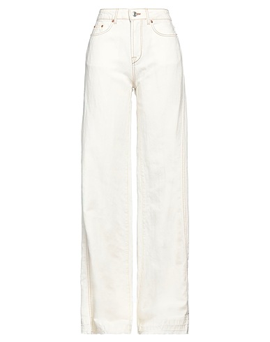 DEPARTMENT 5 Pantaloni jeans Bianco 65% Cotone, 35% Lino