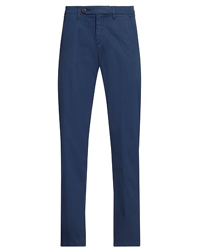 ROŸ ROGER'S Pantalone Blu navy 59% Cotone, 39% Lyocell, 2% Elastan