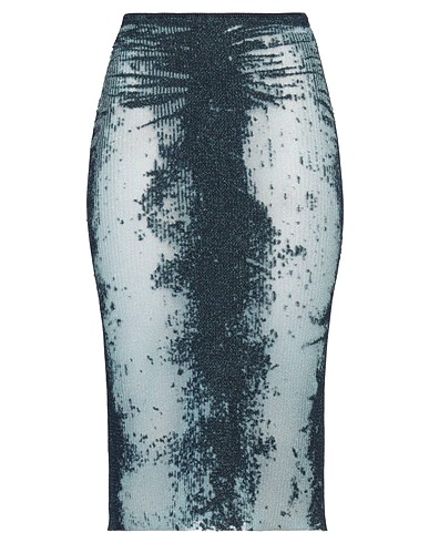 DIESEL Midi skirt Blue 100% Polyester