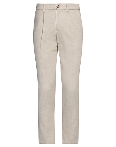 XAGON Hosen Beige 70% Baumwolle, 20% Leinen, 10% Polyester