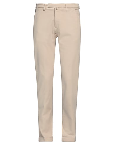 BRIGLIA 1949 Casual pants Beige 54% Cotton, 43% Modal, 3% Elastane