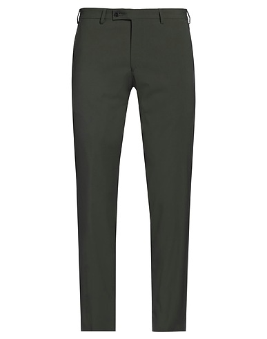 BALDESSARINI Pantalone Verde scuro 66% Lana Vergine, 30% Poliammide, 4% Elastan