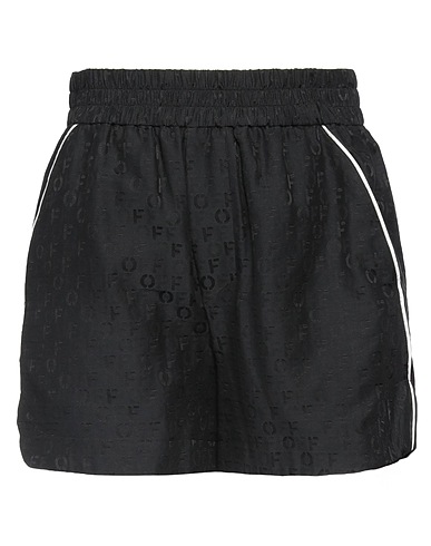 OFF-WHITE™ Shorts & Bermuda Black 56% Silk, 44% Cotton
