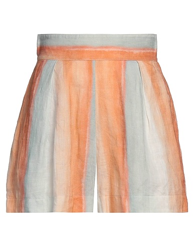 AMOTEA Shorts & Bermuda Apricot 100% Linen