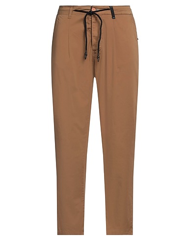 BERNA Pantalone Marrone 98% Cotone, 2% Elastan