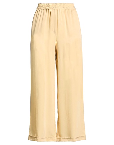 BEATRICE .B Casual παντελόνι Μπεζ 100% Cupro