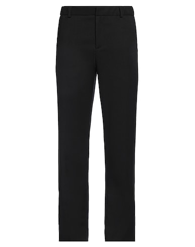 MILLE900QUINDICI Casual pants Black 64% Polyester, 34% Viscose, 2% Elastane
