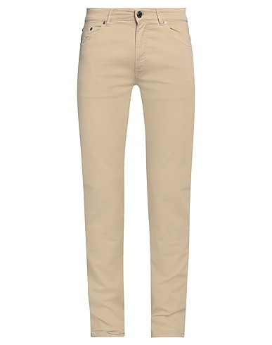 PT Torino Casual pants Beige 55% Cotton, 42% Lyocell, 3% Elastane